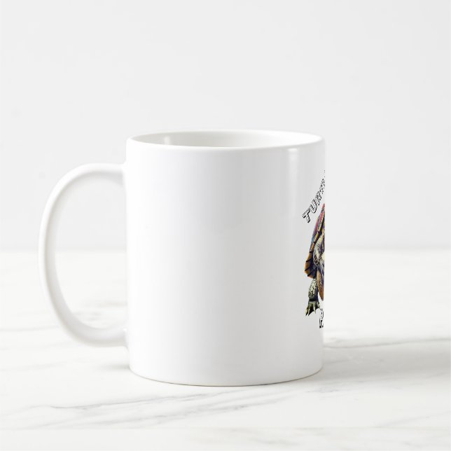 Café Taza de rock and roll de tortuga (Izquierda)