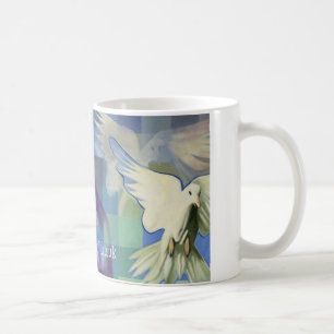 Café Taza de rogación de las manos