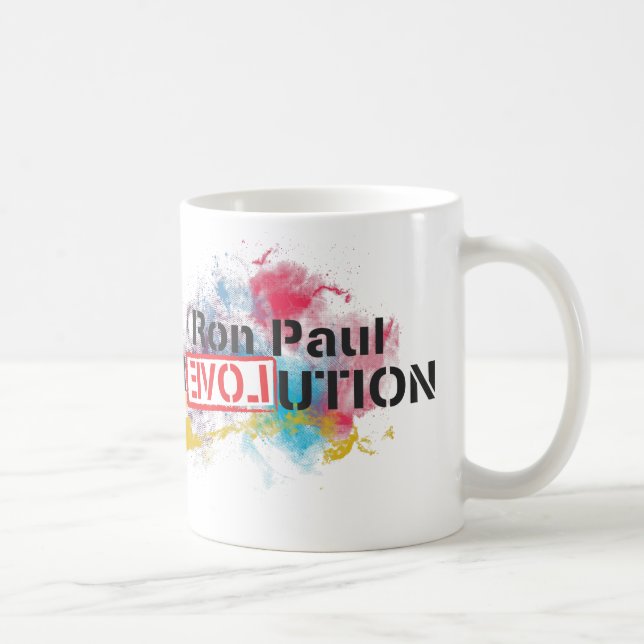 Café Taza de Ron Paul (Derecha)