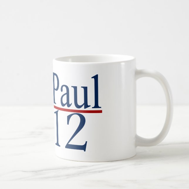 Café Taza de Ron Paul 2012 (Derecha)
