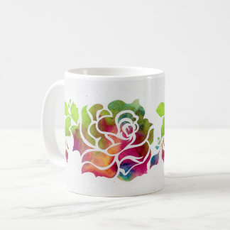 Café Taza de rosas