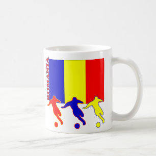 Café Taza de Rumania del fútbol