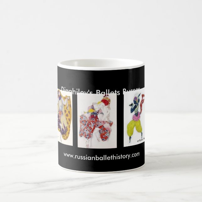 Café Taza de Russes de los ballets de Diaghilev (Centro)