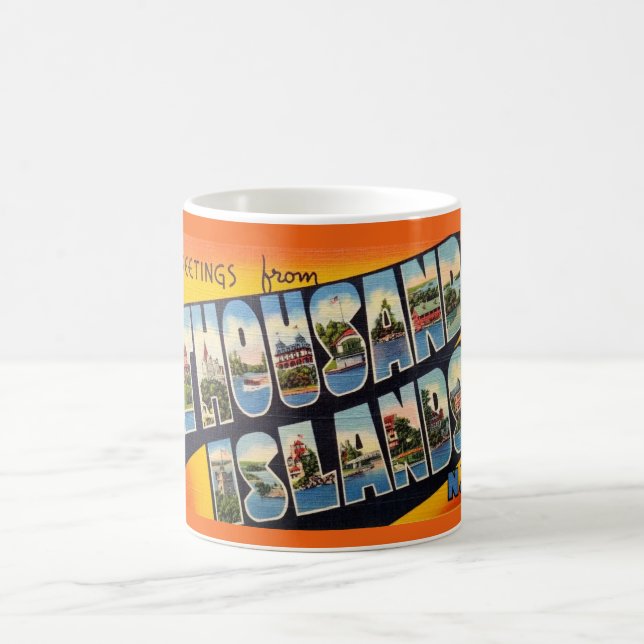 Café Taza de saludos de las Mil Islas (Centro)