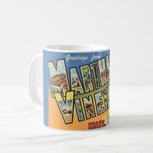 Café Taza de saludos de Marthas Vineyard