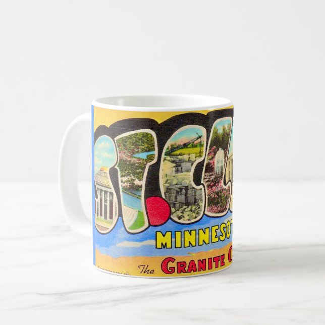 Café Taza de saludos desde St Cloud (Anverso izquierdo)