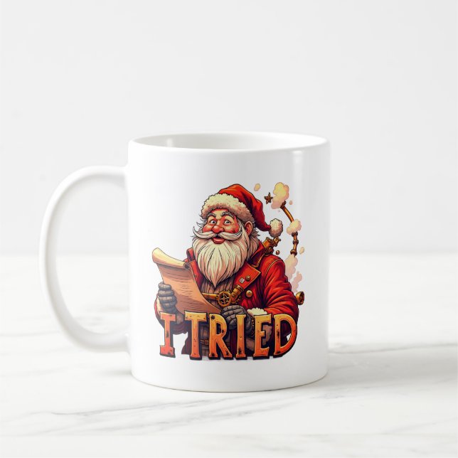 Café Taza de Santa probé (Izquierda)