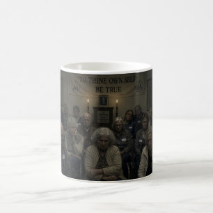 Café Taza de sátira de reunión de AA miserable — Anti A