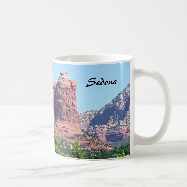 Café Taza de Sedona de la montaña de la tetera (Derecha)
