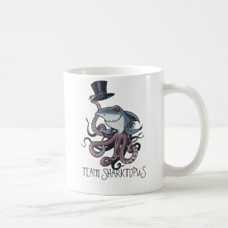 Café Taza de Sharktopus del equipo del dibujo animado
