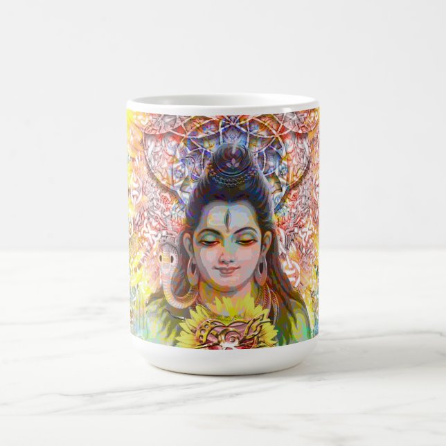 Café Taza de Shiva del girasol (Centro)