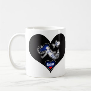 Café Taza de Sirena Japonesa Alivio Japón
