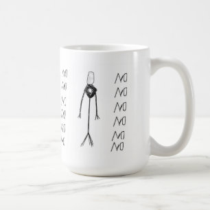Café Taza de Slenderman ningún papel
