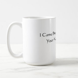 Café Taza de Snacks Divertidos