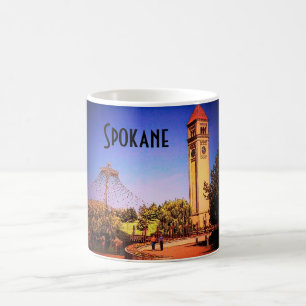 Café Taza de Spokane (parque)