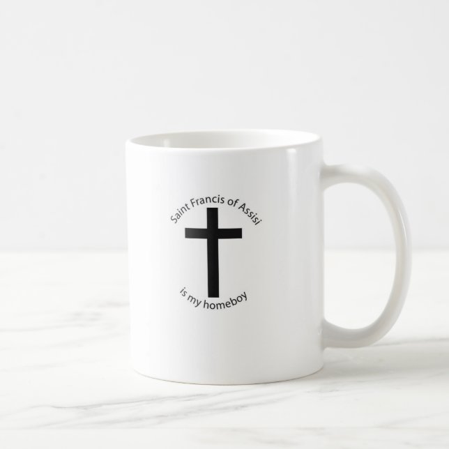 Café taza de St Francis (Derecha)