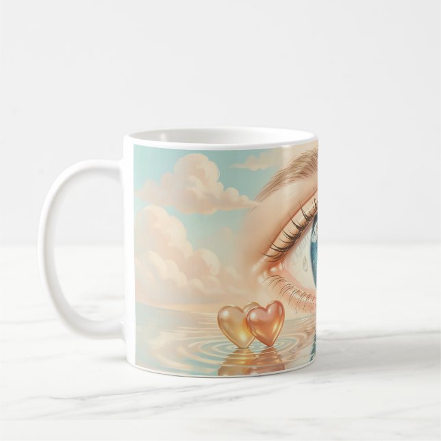Café Taza de Sueño Viendo con el Corazón (Izquierda)