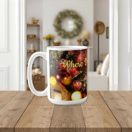Café Taza de sueños navideños acogedores | Taza de cerá