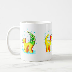 Café Taza de Superlambanana del navidad