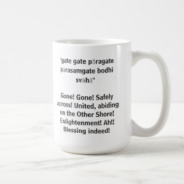 Café Taza de Sutra del corazón