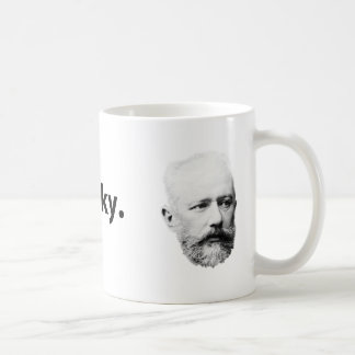 Café taza de t-chai-kovsky