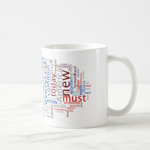 Café Taza de Tagcloud del discurso de la inauguración