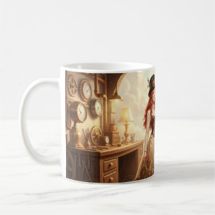 Café ⚙️ Taza de taller vintage de compañeros Steampunk