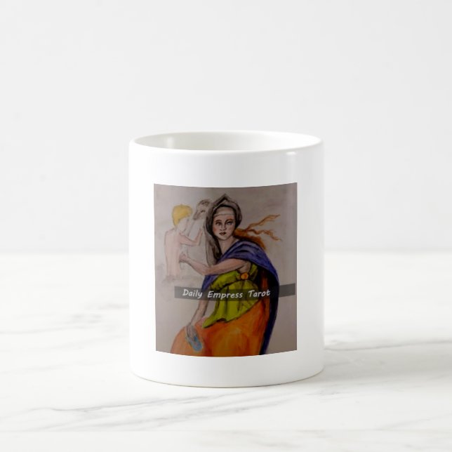 Café Taza de Tarot de la Emperatriz Diaria (Centro)