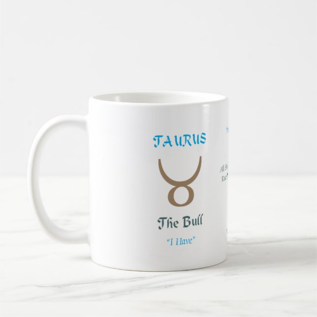 Café Taza de Tauro (Izquierda)