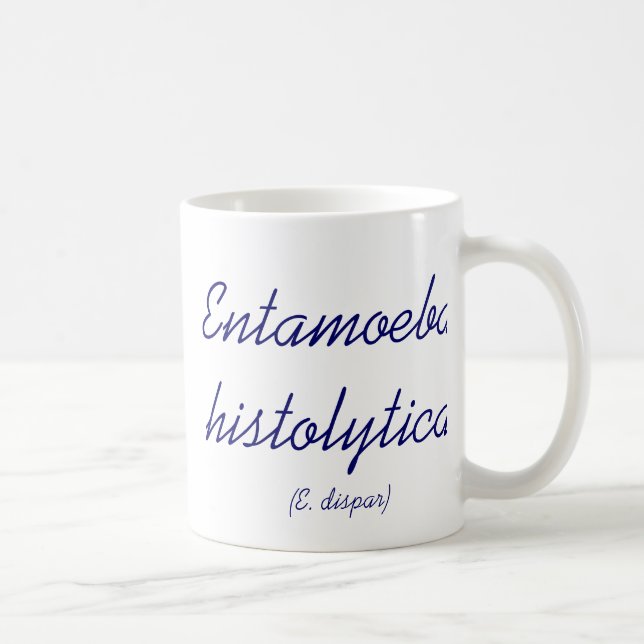 Café Taza de taza del Entamoeba (Derecha)