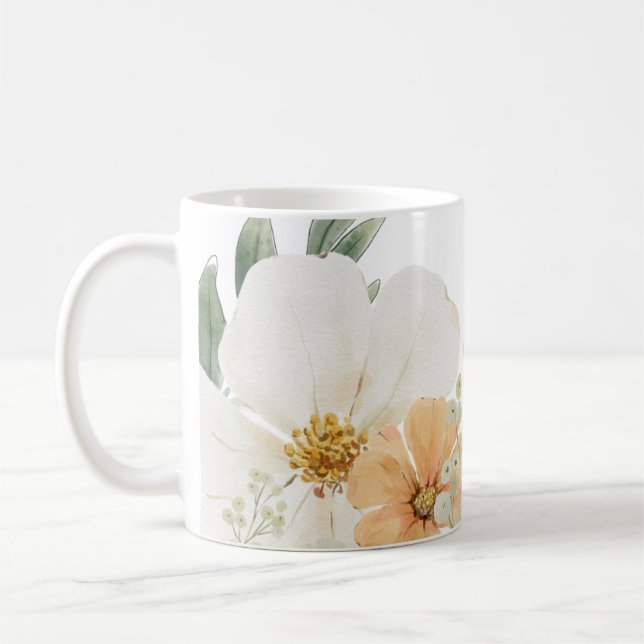 Café Taza de té adorable granja moderna (Izquierda)