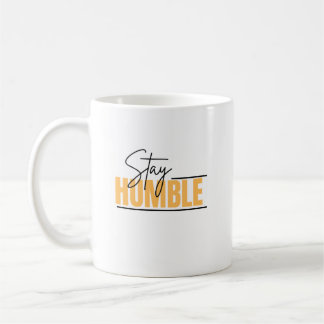 Café Taza de té blanca con diseño impreso