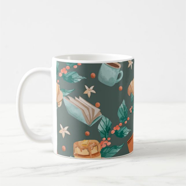 Café Taza de té Clásica Pastel Soñada (Izquierda)