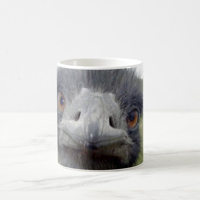 Café taza de té con la avestruz (Centro)