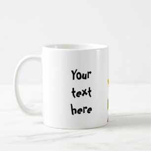 Café Taza de té inglés de girasol ...