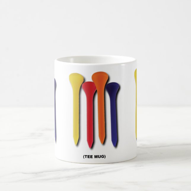 Café Taza de té Mug Té divertido de golf (Centro)