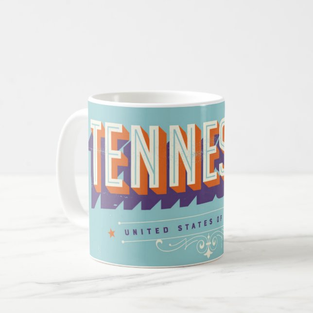 Café Taza de Tennessee EE. UU. (Anverso izquierdo)