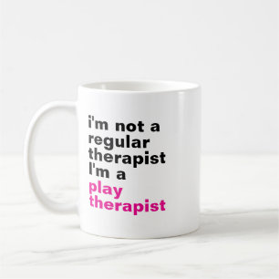 Café Taza de Terapeuta de Juego, Regalo de Terapeuta de
