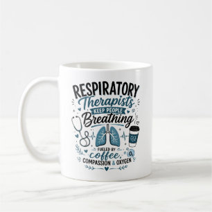 Café Taza de Terapeuta Respiratorio Regalo Divertido RT