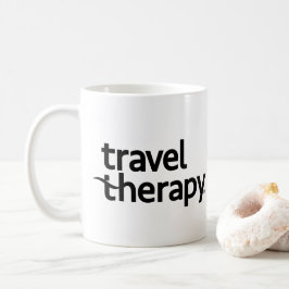 Café Taza de terapia de viaje | Taza de viaje