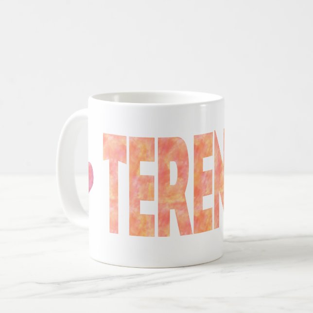 Café Taza de Terence (Anverso izquierdo)