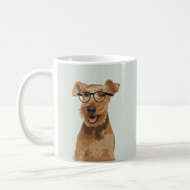 Café Taza de Terrier galés del inconformista para los (Izquierda)