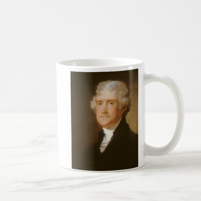 Café Taza de Thomas Jefferson (Derecha)