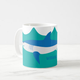 Café Taza de tiburón Mako