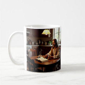 Café Taza de tiempo en silencio con Jesús