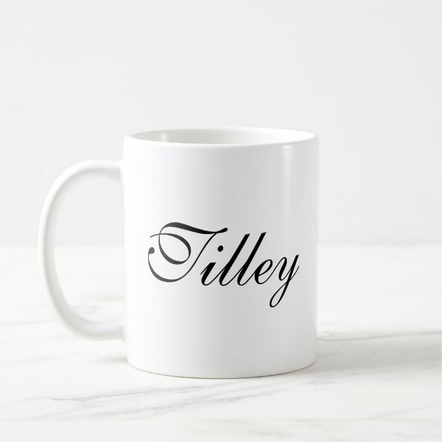 Café Taza de Tilley (Izquierda)