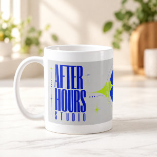 Café Taza de tipografía gráfica de After Hours Studio