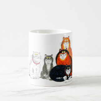 Café Taza de "todos los gatos"