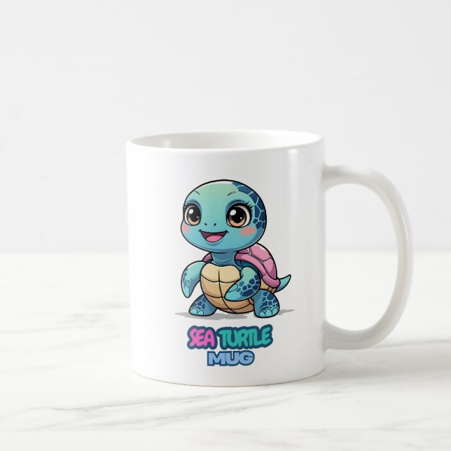 Café Taza de Tortuga Marina (Derecha)