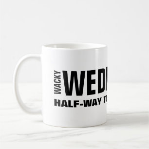 Café Taza de trabajo divertida del miércoles